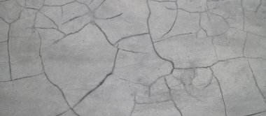 Gri beton duvar, arkaplan ve beyaz betonun dokusu