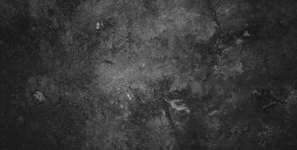 Black Dark Grunge Background Texture Black Concrete Wall — Stock Photo, Image
