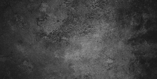 Siyah siyah grunge arkaplan ve siyah beton duvar dokusu.