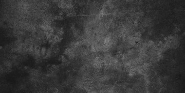 Siyah siyah grunge arkaplan ve siyah beton duvar dokusu.