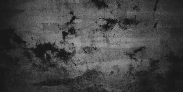 Preto Escuro Grunge Fundo Textura Parede Concreto Preto — Fotografia de Stock