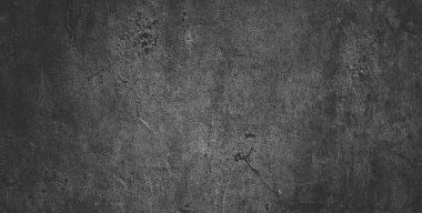 Siyah siyah grunge arkaplan ve siyah beton duvar dokusu.