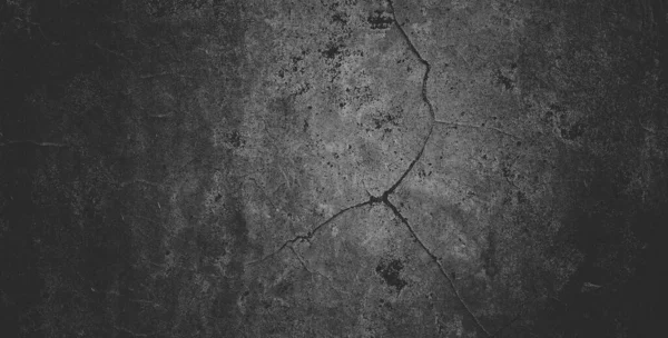 Czarny Ciemny Grunge Tło Tekstura Czarny Beton Ściana — Zdjęcie stockowe