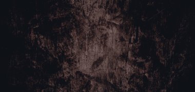 Duvarlar çiziklerle, korkutucu karanlık duvarlar, arka plan için kirli çimento dokusu.