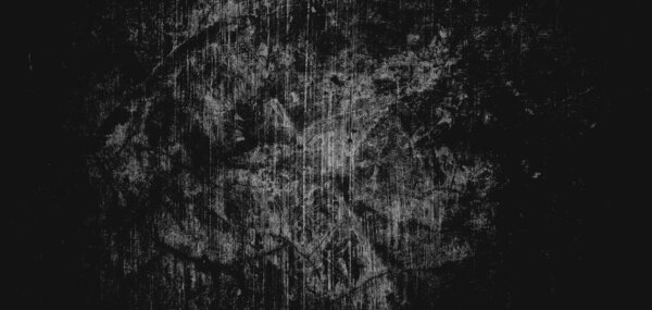 Wall full of scratches, Scary dark wall, grungy cement texture for background