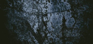 Duvarlar çiziklerle, korkutucu karanlık duvarlar, arka plan için kirli çimento dokusu.