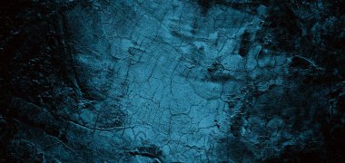 Korkunç karanlık duvar, arka plan için kirli çimento dokusu, çiziklerle dolu bir duvar.