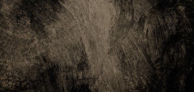 Arka plan için kirli çimento dokusu, çiziklerle dolu bir duvar. Korkunç karanlık duvar.