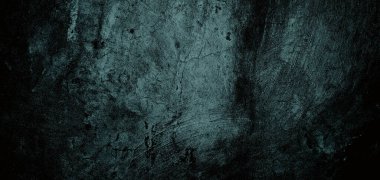 Arka plan için kirli çimento dokusu, çiziklerle dolu bir duvar. Korkunç karanlık duvar.