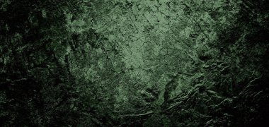 Arka plan için kirli çimento dokusu, çiziklerle dolu bir duvar. Korkunç karanlık duvar.