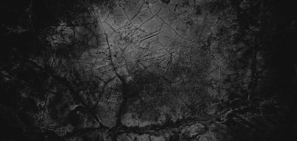 Wall Full Scratches Grungy Cement Texture Background Scary Dark Wall — ストック写真