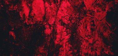 Duvar çiziklerle dolu. Arka plan için kirli çimento dokusu, korkutucu koyu duvar. Kara duvar.