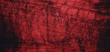 Duvar çiziklerle dolu. Arka plan için kirli çimento dokusu, korkutucu koyu duvar. Kara duvar.