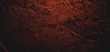 Duvar çiziklerle dolu. Arka plan için kirli çimento dokusu, korkutucu koyu duvar. Kara duvar.