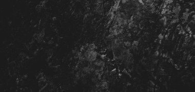 Duvar çiziklerle dolu. Arka plan için kirli çimento dokusu, korkutucu koyu duvar. Kara duvar.