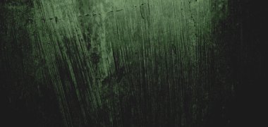 Duvar çiziklerle dolu. Arka plan için kirli çimento dokusu, korkutucu koyu duvar. Kara duvar.