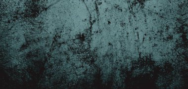 Duvar çiziklerle dolu. Arka plan için kirli çimento dokusu, korkutucu koyu duvar. Kara duvar.