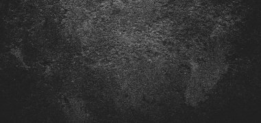 Duvar çiziklerle dolu. Arka plan için kirli çimento dokusu, korkutucu koyu duvar. Kara duvar.