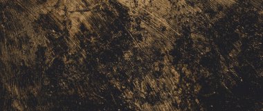 Duvar çiziklerle dolu. Arka plan için kirli çimento dokusu, korkutucu koyu duvar. Kara duvar.