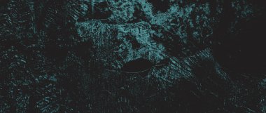 Duvar çiziklerle dolu. Arka plan için kirli çimento dokusu, korkutucu koyu duvar. Kara duvar.