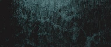 Duvar çiziklerle dolu. Arka plan için kirli çimento dokusu, korkutucu koyu duvar. Kara duvar.