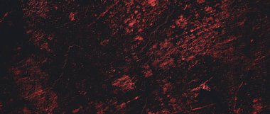 Duvar çiziklerle dolu. Arka plan için kirli çimento dokusu, korkutucu koyu duvar. Kara duvar.