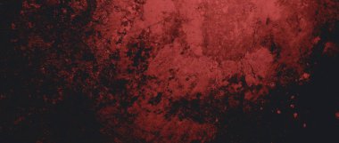 Duvar çiziklerle dolu. Arka plan için kirli çimento dokusu, korkutucu koyu duvar. Kara duvar.