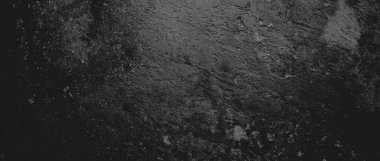 Duvar çiziklerle dolu. Arka plan için kirli çimento dokusu, korkutucu koyu duvar. Kara duvar.