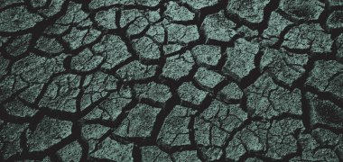 Kırık yüzey, kuru arazi, arka plan için çatlak zemin.