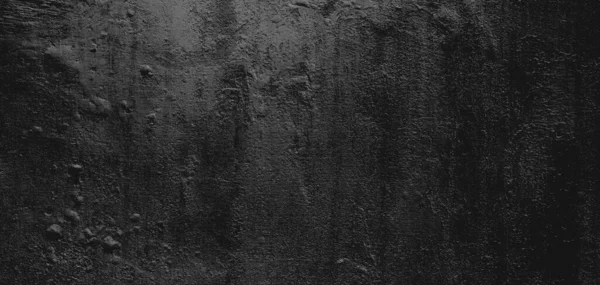 Mörk Betong Vägg Bakgrund Struktur Med Gips Rock Abstrakt Grungry — Stockfoto