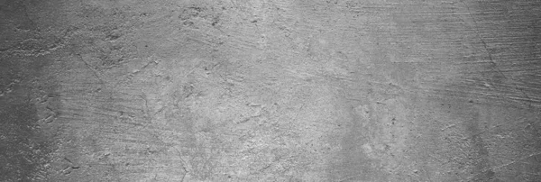 Blank Grey Grunge Cement Ściana Tekstury Tło Panorama Tła Baner — Zdjęcie stockowe