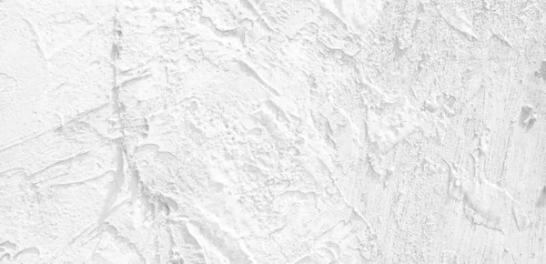Fehér Fal Háttér Textúra Vakolat Fehér Beton Fal Banner Belsőépítészeti — Stock Fotó