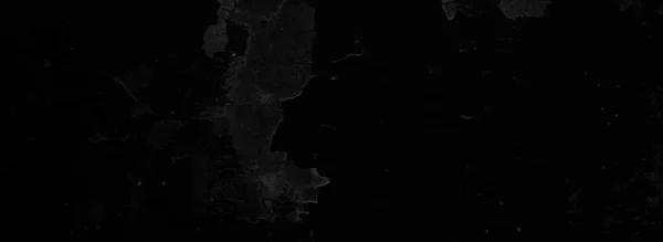 Страшні Темні Стіни Довга Чорна Бетонна Цементна Текстура Фону — стокове фото
