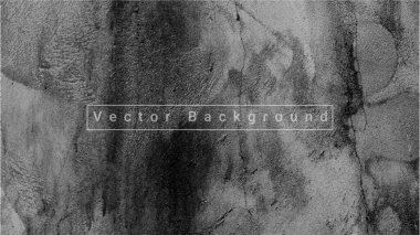 Vektör arkaplan çizimi. Gri beton duvar arka planı.