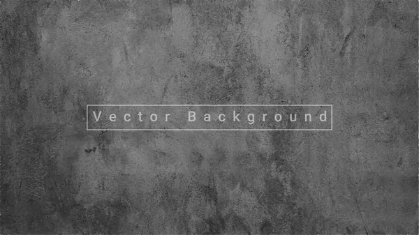 Vektor Hintergrund Kratztextur Graue Betonwand Hintergrund — Stockvektor