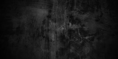 Kaya soyut kara duvar arkaplanı. koyu alçılı duvar arkaplanı