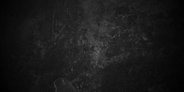 Kaya soyut kara duvar arkaplanı. koyu alçılı duvar arkaplanı