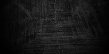 Kaya soyut kara duvar arkaplanı. koyu alçılı duvar arkaplanı