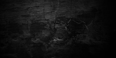 Kaya soyut kara duvar arkaplanı. koyu alçılı duvar arkaplanı