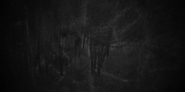 Kaya soyut kara duvar arkaplanı. koyu alçılı duvar arkaplanı