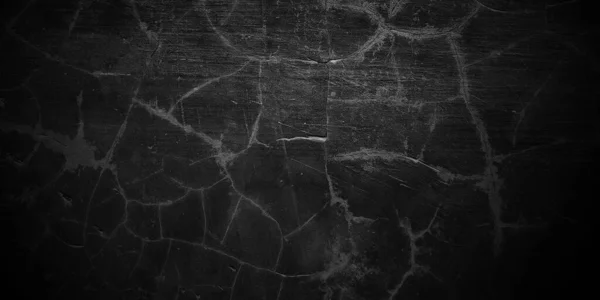 Rock Abstracte Zwarte Muur Achtergrond Donker Gepleisterde Muur Achtergrond — Stockfoto