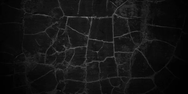 Rock Abstract Black Wall Background Dark Plastered Wall Background — Photo