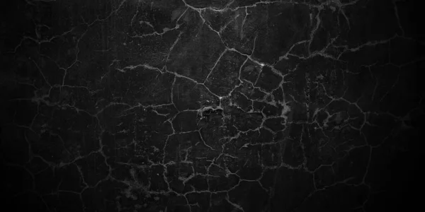 Rock Abstract Black Wall Background Dark Plastered Wall Background — Foto de Stock