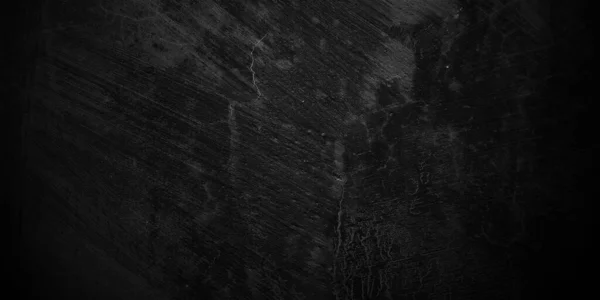 Abstrakcyjne Tło Czarnej Ściany Ciemne Tynkowane Tło Ściany — Zdjęcie stockowe