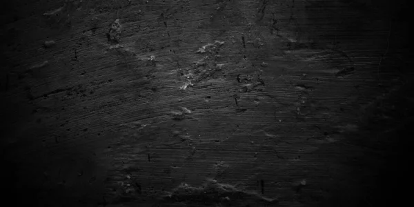 Rock Abstract Black Wall Background Dark Plastered Wall Background — ストック写真