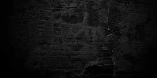 Rock Abstract Black Wall Background Dark Plastered Wall Background — Photo