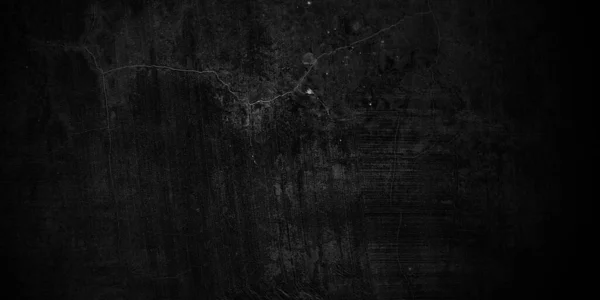 Abstrakcyjne Tło Czarnej Ściany Ciemne Tynkowane Tło Ściany — Zdjęcie stockowe