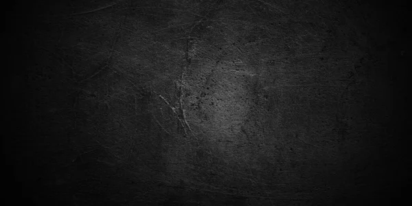 Roccia Astratta Sfondo Muro Nero Sfondo Scuro Parete Intonacata — Foto Stock