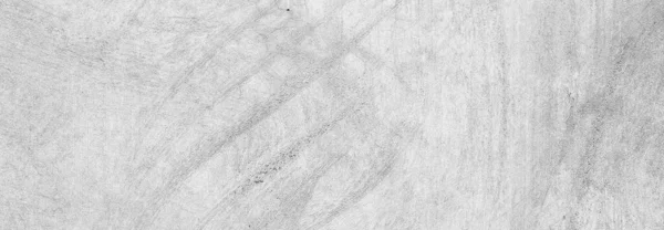 Wit Beton Gekrast Panoramisch Wit Pleisteroppervlak — Stockfoto