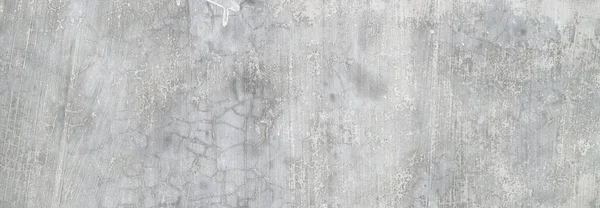 Biały Beton Drapany Panoramiczna Powierzchnia Ściany Tynku Białego — Zdjęcie stockowe
